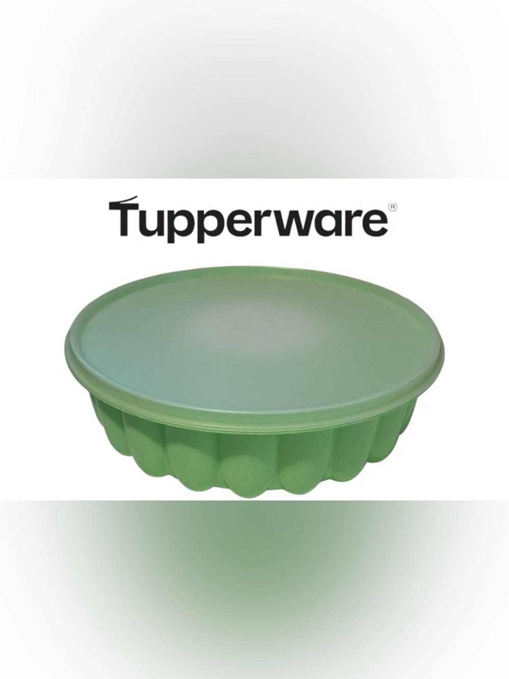 VINTAGE TUPPERWARE JELLO MOLD DESSERT GELATIN MOLD